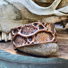 Load image into Gallery viewer, Heavy copper cuff bracelet