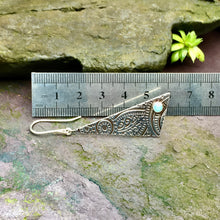 Load image into Gallery viewer, Sterling silver and Amazonite earrings.