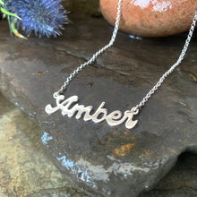 Load image into Gallery viewer, Personalised name necklace.