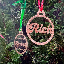 Load image into Gallery viewer, Make your own Personalised Copper Christmas Decoration Workshop