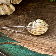 Load image into Gallery viewer, Silver 'Pod' necklace