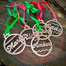 Load image into Gallery viewer, Make your own Personalised Copper Christmas Decoration Workshop