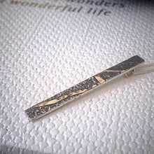 Load image into Gallery viewer, Solid sterling silver and gold pendant