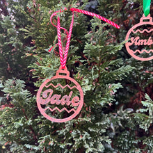 Load image into Gallery viewer, Make your own Personalised Copper Christmas Decoration Workshop