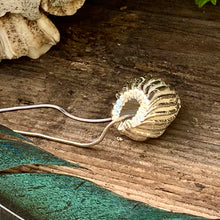 Load image into Gallery viewer, Silver 'Pod' necklace