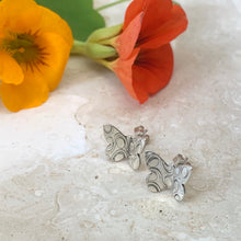 Load image into Gallery viewer, Butterfly stud earrings