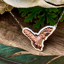 Load image into Gallery viewer, Sterling silver and copper necklace.
