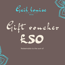 Load image into Gallery viewer, Available now - Gail Louise Jewellery gift voucher
