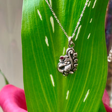 Load image into Gallery viewer, Peacock pendant with Ruby
