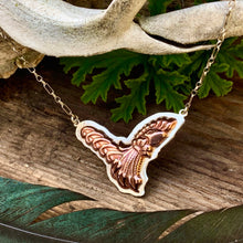 Load image into Gallery viewer, Sterling silver and copper necklace.
