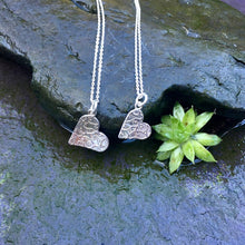 Load image into Gallery viewer, Sterling silver heart necklace
