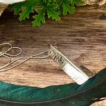 Load image into Gallery viewer, Hammered texture silver necklace
