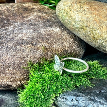 Load image into Gallery viewer, Sterling silver butterfly ring. Made to order.
